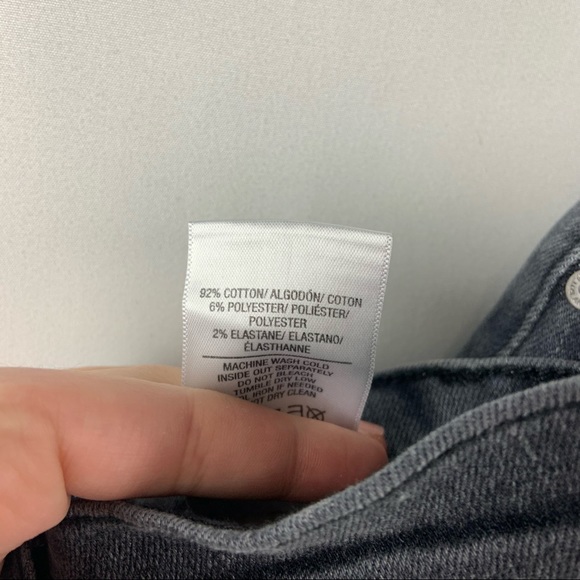 HUDSON Grey Black Nico Mid-Rise Super Skinny Ankle Stretch Jeans - Picture 10 of 12